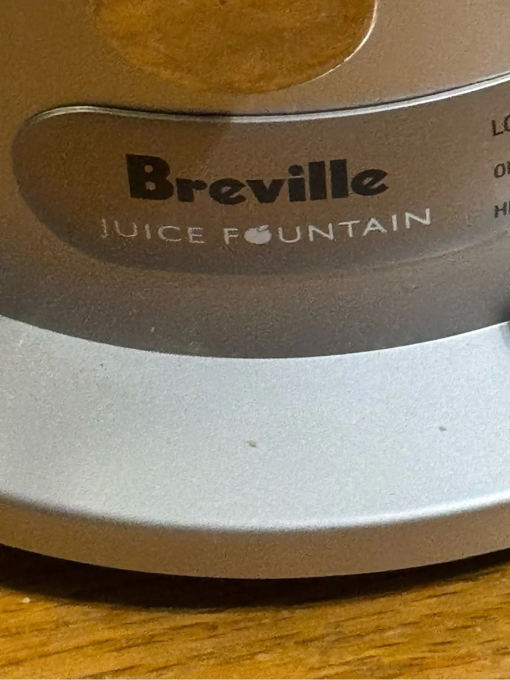 Breville Juice Fountain Stainless Steel w/Black Kitchen Appliance